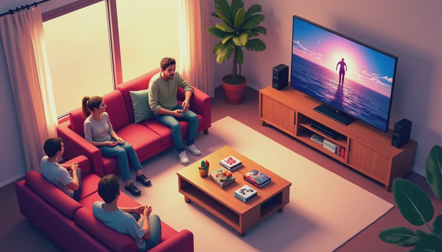 Illustration for new games