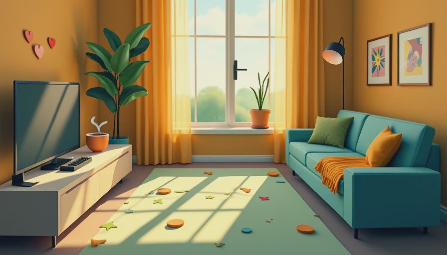 Illustration for cozy games