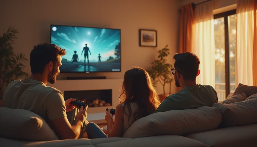 Illustration for new video games